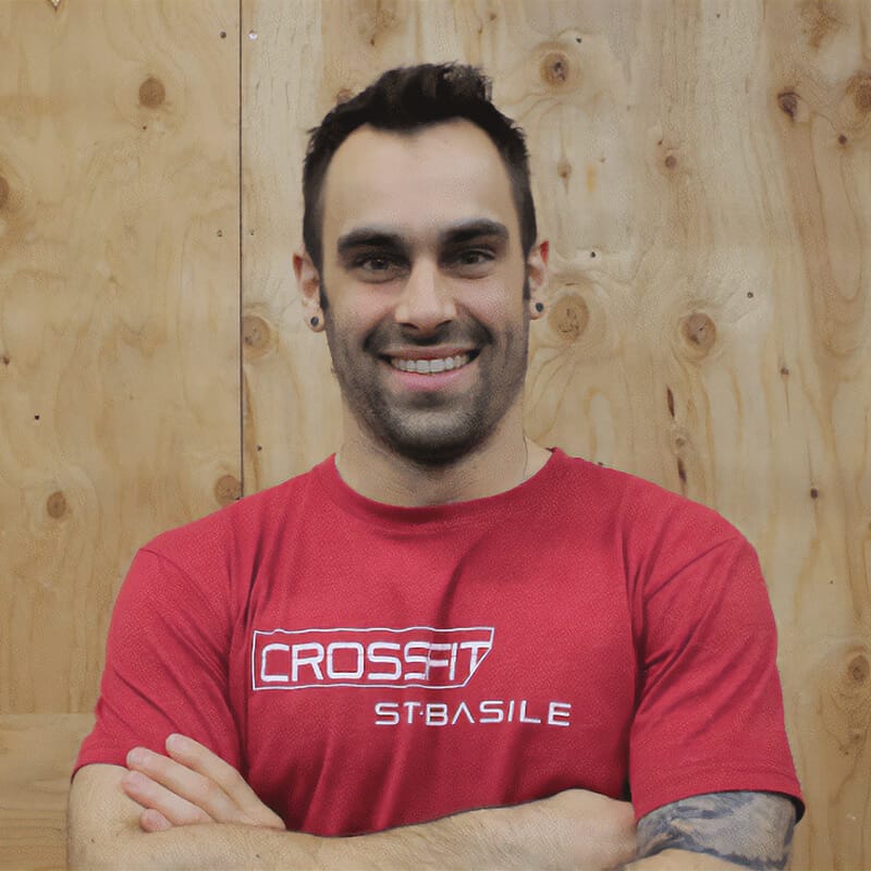 Marc-André Ménard coach at CrossFit St-Basile