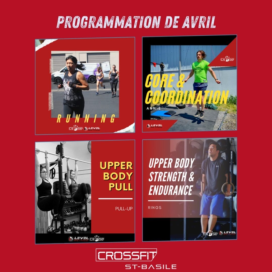 Programmation mois de avril 2025